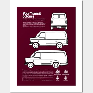 FORD TRANSIT - sales brochure Posters and Art